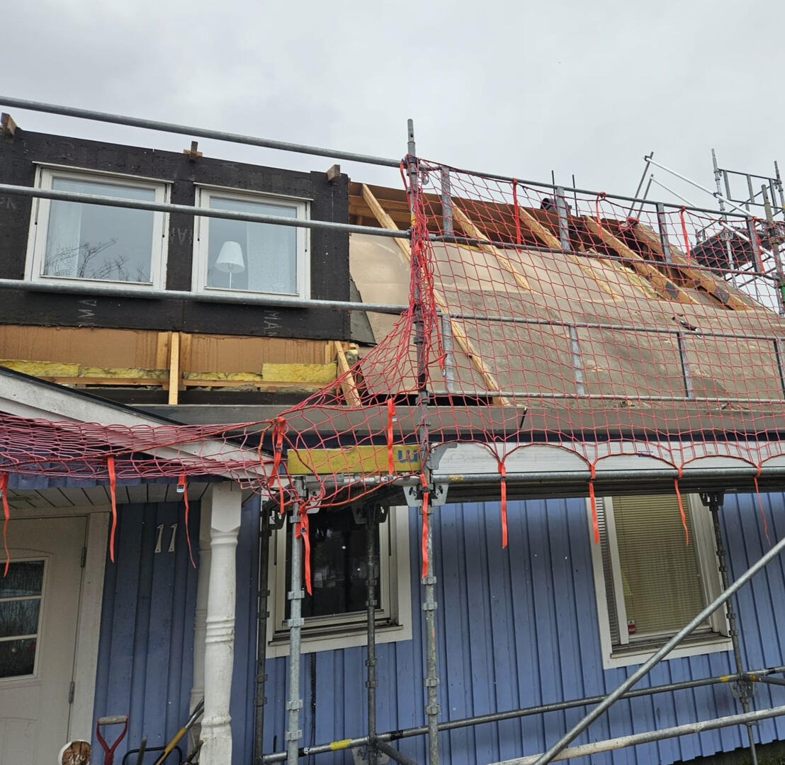 Luleå Hertsön - Takrenovering