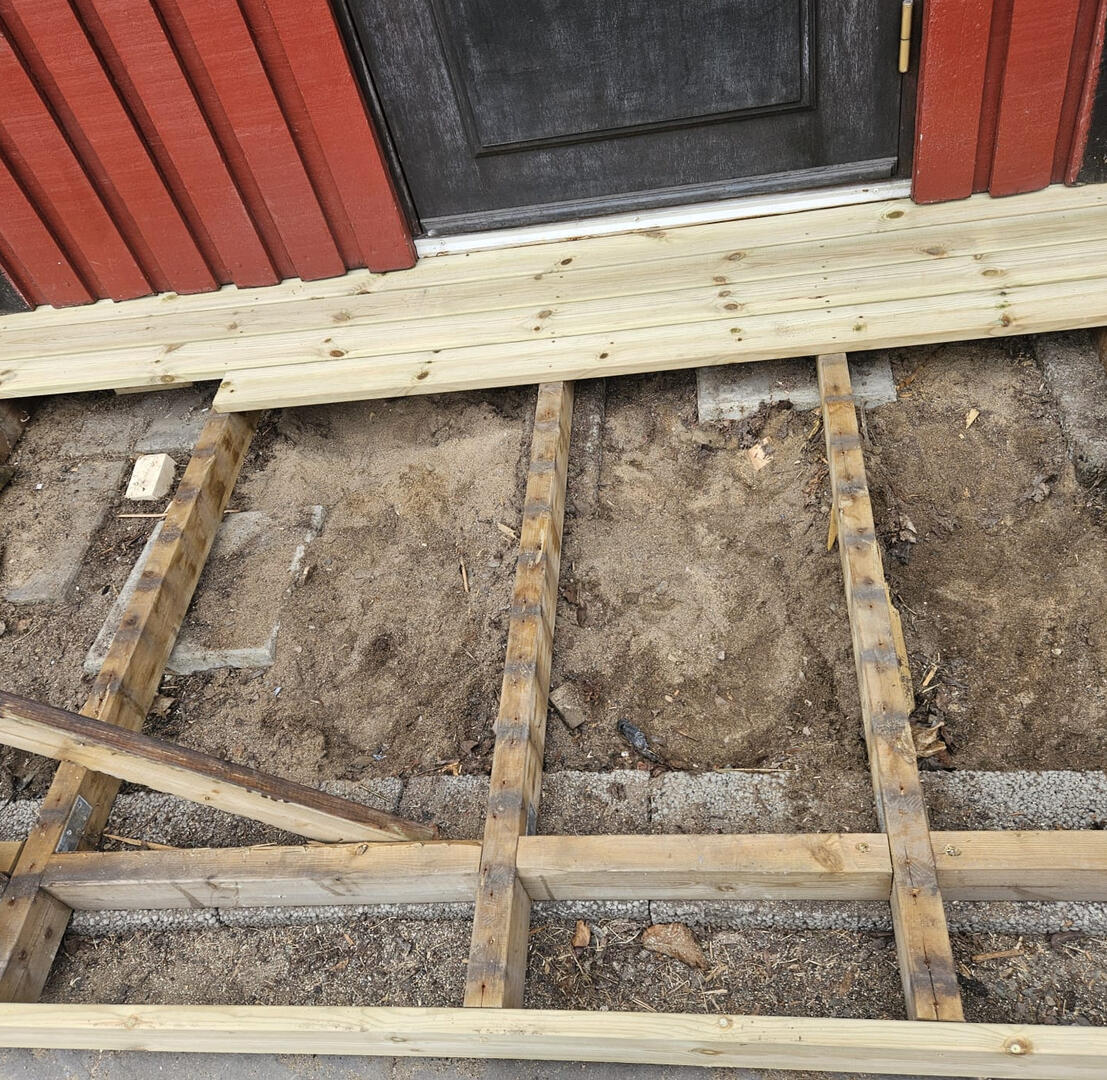 Byggt ny entré, Luleå