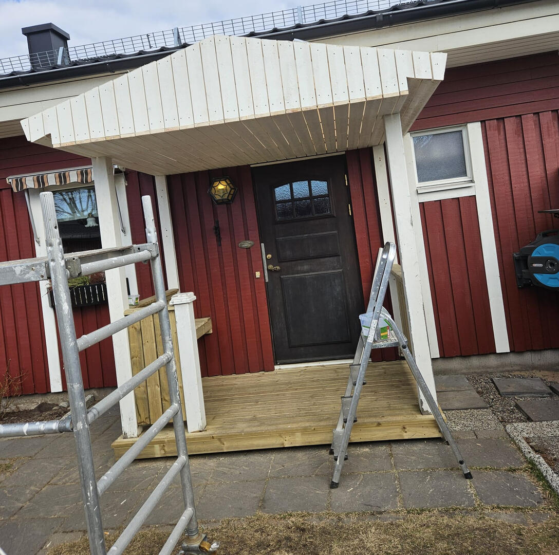 Byggt ny entré, Luleå