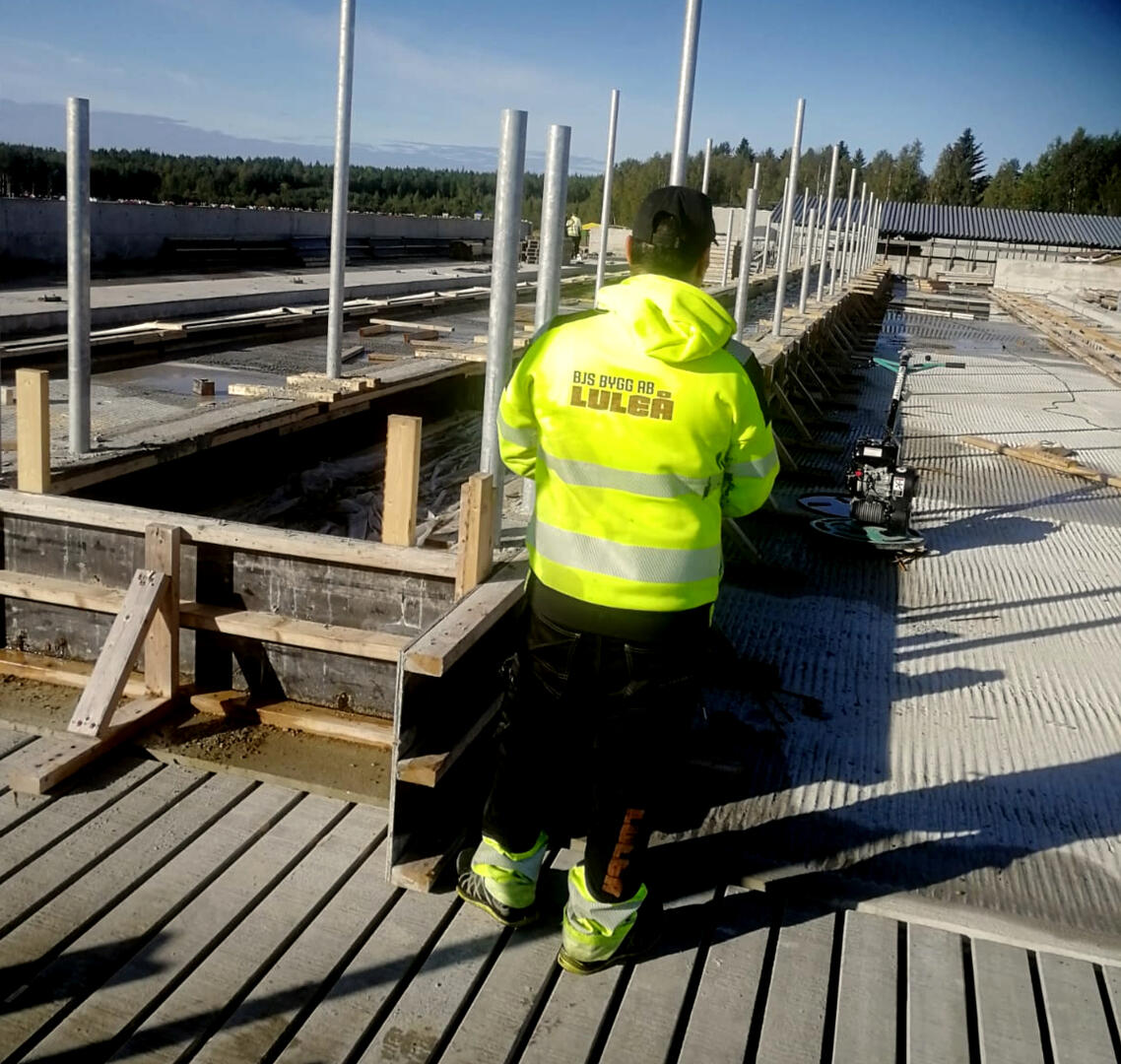 Formbygge inför gjutning, Boden