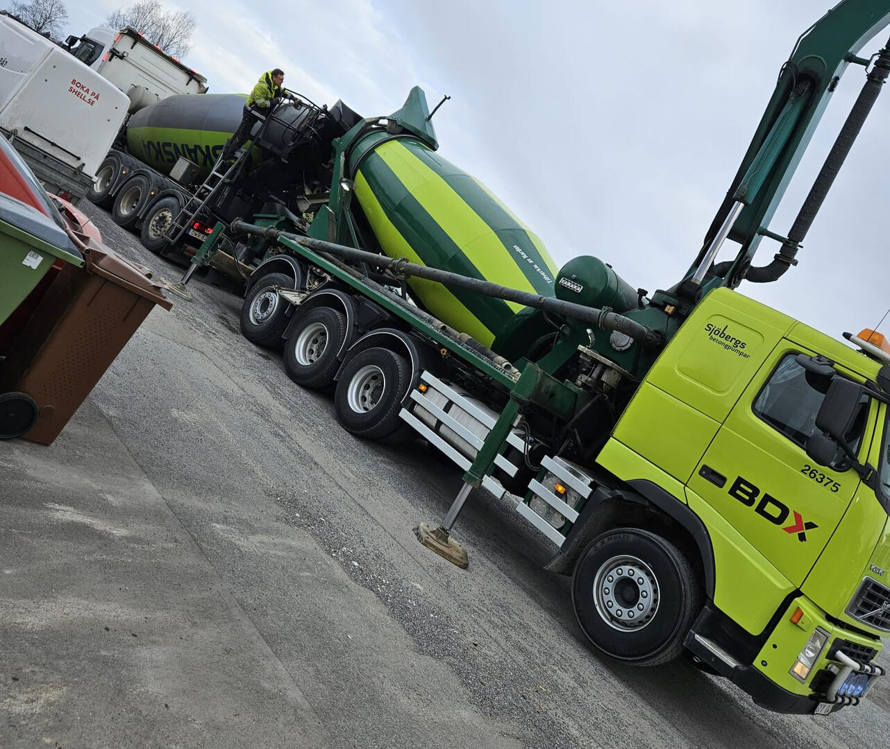 Gjutning av garage i Luleå