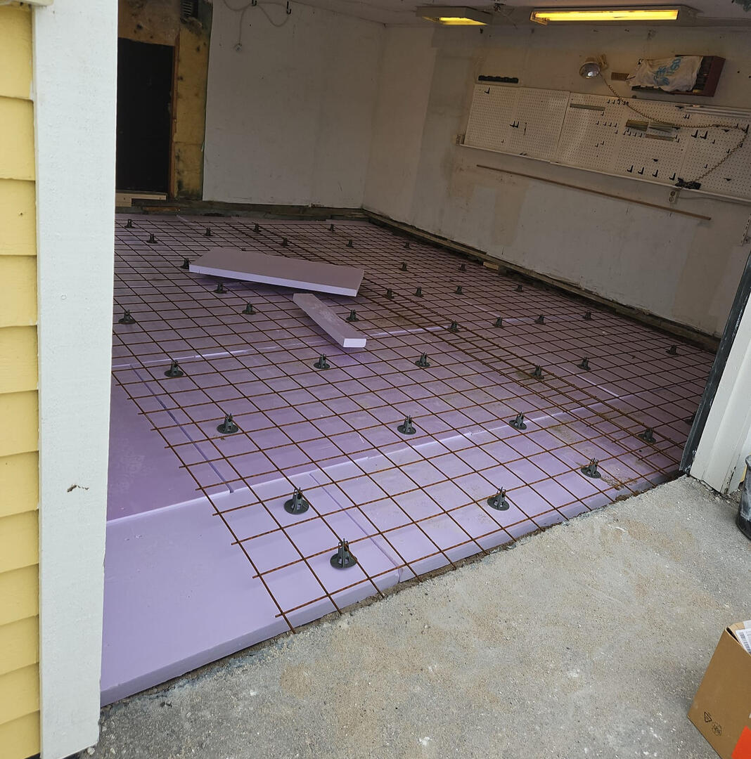 Gjutning av garage i Luleå